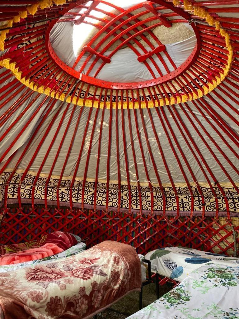 Отель Zalkar Yurt Camp Song-Kul Экстерьер фото