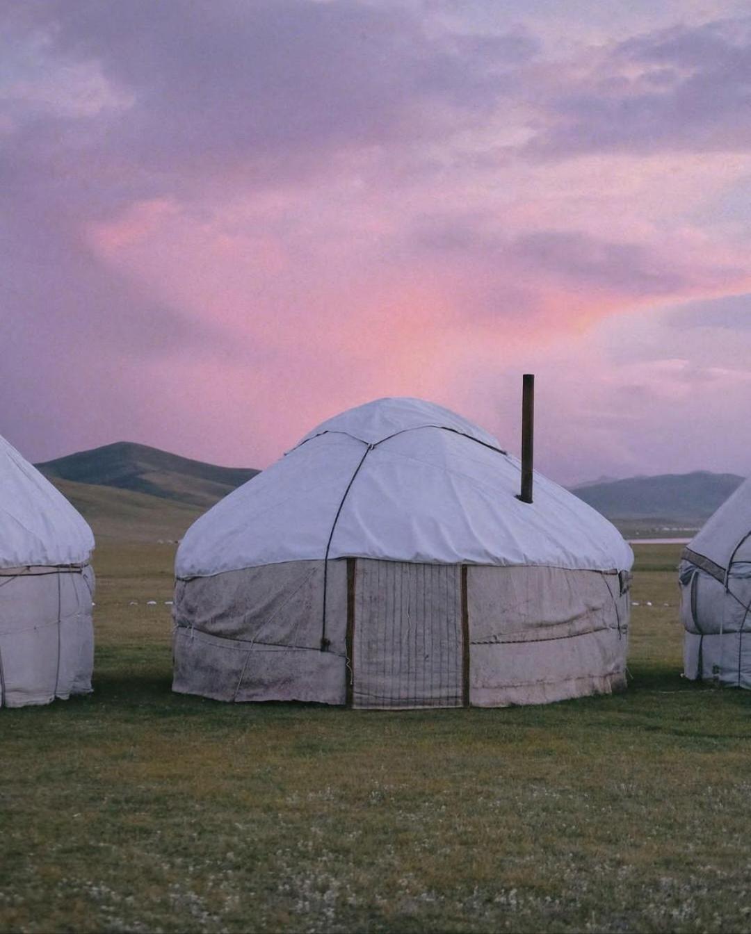 Отель Zalkar Yurt Camp Song-Kul Экстерьер фото